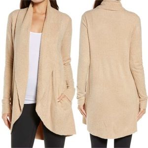NWOT Barefoot Dreams Cardigan Soft Camel XS/S